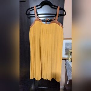 Yellow Harness Dress‎